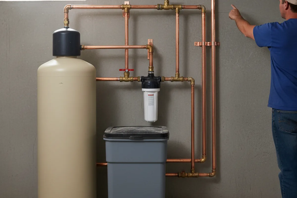 Whole-house water treatment system installed in Commodore